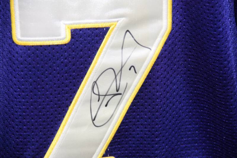 Minnesota Vikings Christian Ponder Jersey Auto