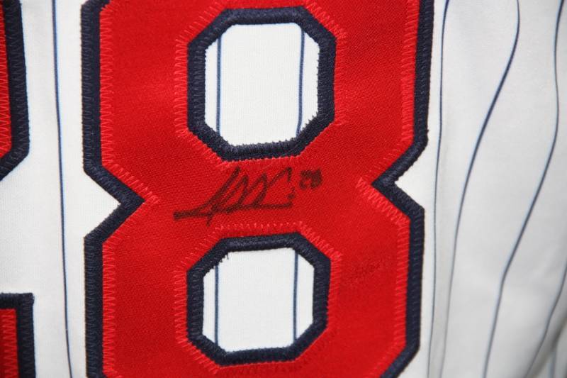 Minnesota Twins Jessie Crain Jersey Auto