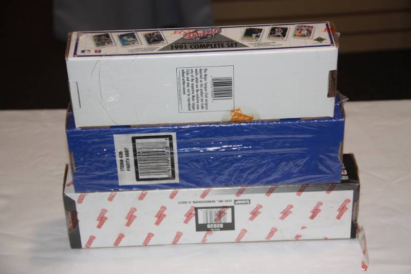 1991 Upper Deck Fleer Donruss Baseball Factory Sealed Set  Lot of 3
