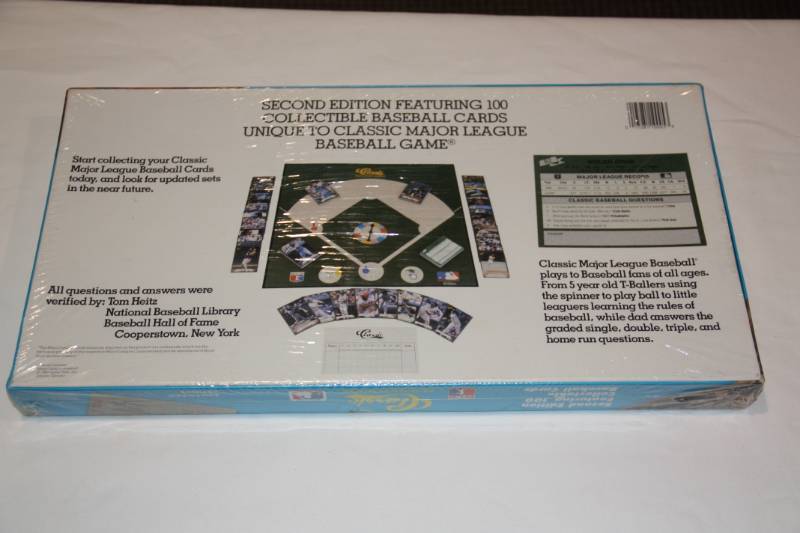 1989 Classic Baseball Factory Sealed Game with 100 Cards