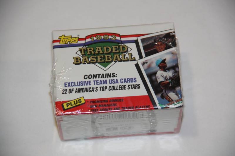 1993 Topps Traded Baseball Factory Sealed Set