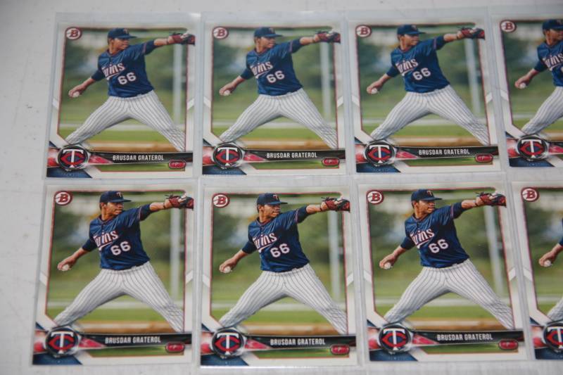 2018 Bowman Brusdar Graterol Investment Card Lot  10 Cards
