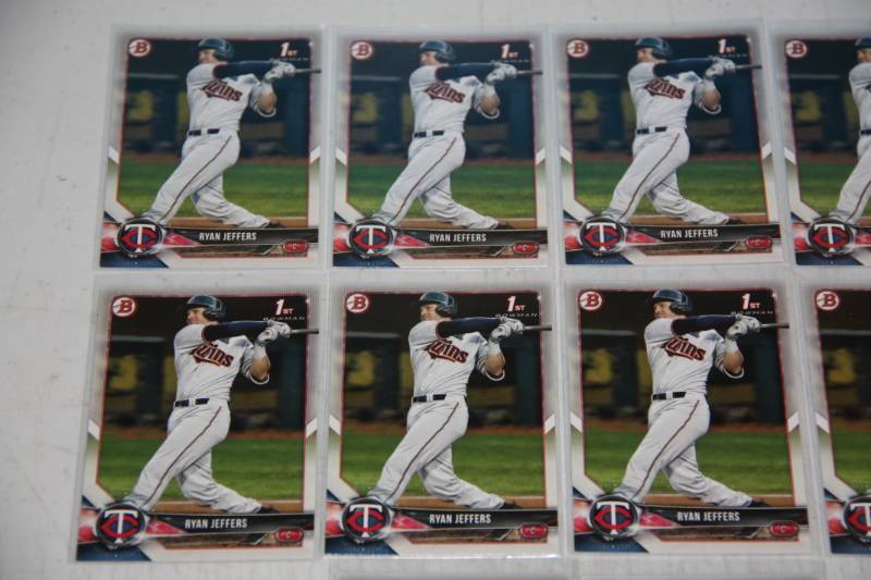 2018 Bowman Ryan Jeffers Investment Card Lot  10 Cards