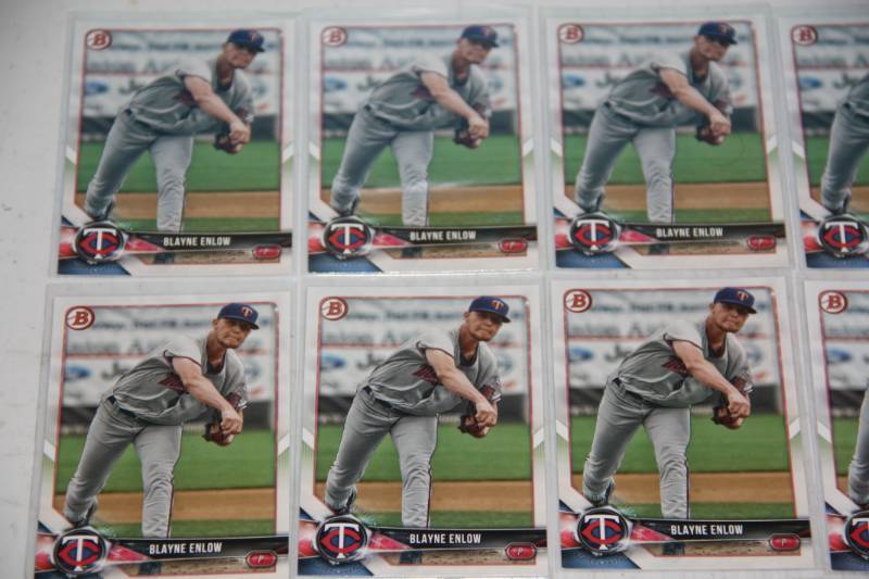2018 Bowman Blayne Enlow Investment Card Lot  10 Cards
