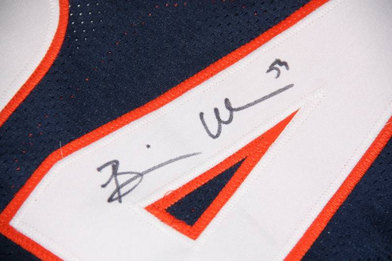 Chicago Bears Brian Urlacher Sewn Jersey Auto Beckett COA