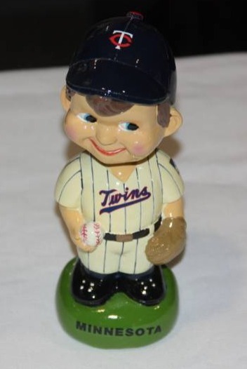 Official Minnesota Twins Bobbleheads, Twins Figurines, Vintage Bobbleheads