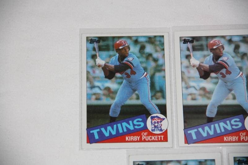 1985 Topps Kirby Puckett Rookie Card Lot of 5
