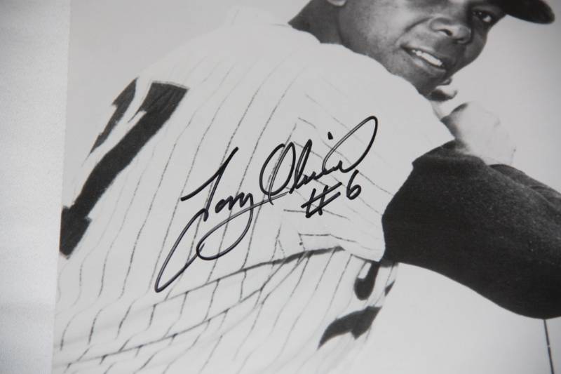 Tony Oliva Photo Lot of 2 Auto