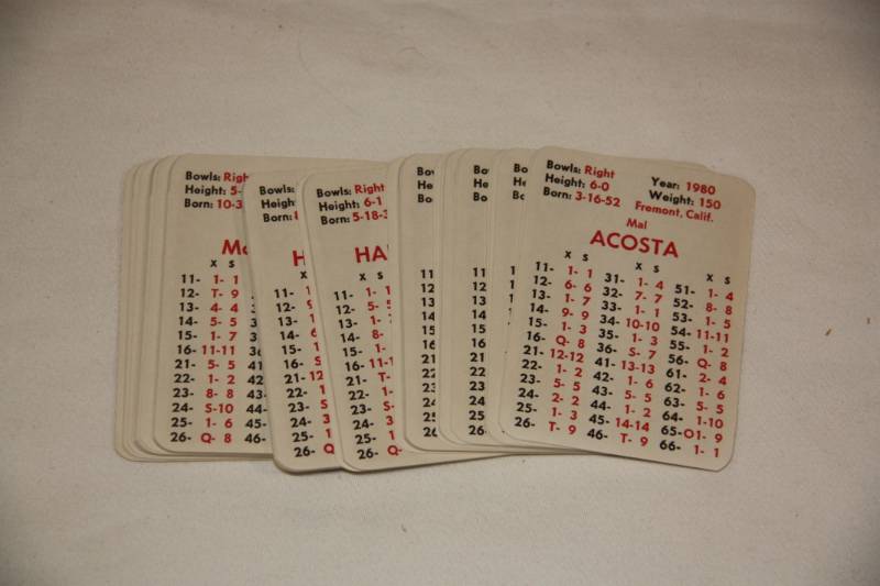 1980 APBA Bowling Supplemental Set Lot of 2