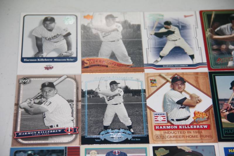 Minnesota Twins Harmon Killebrew 25 Card Lot  All Different