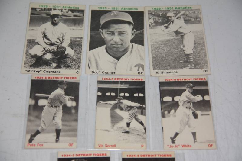 1974 TCMA Vintage Baseball Card Lot  8 Cards