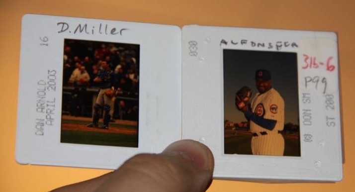 Vintage Chicago Cubs Slide Lot #4  15 Slides