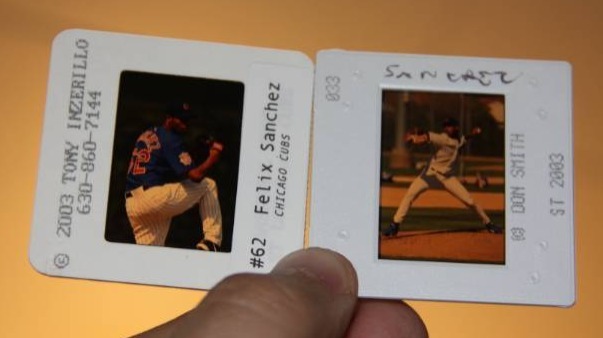 Vintage Chicago Cubs Slide Lot #5  12 Slides