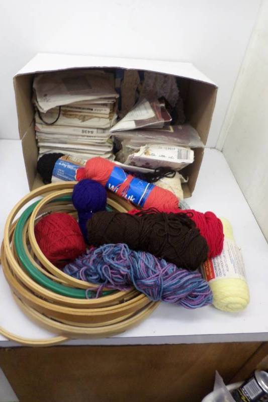 lot 77 image: Crafting Material-Yarn, Etc