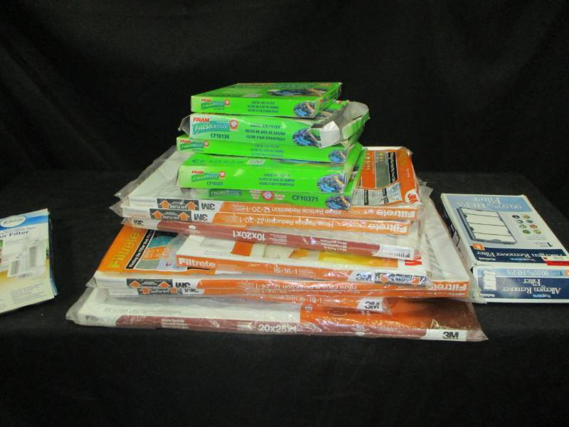 lot 47 image: Furnace and Car Filters
