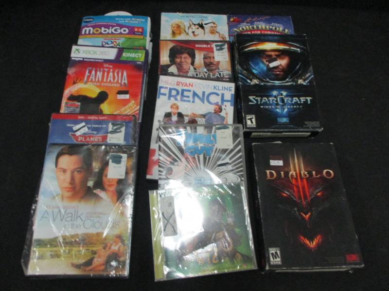 lot 52 image: Video Games, DVD