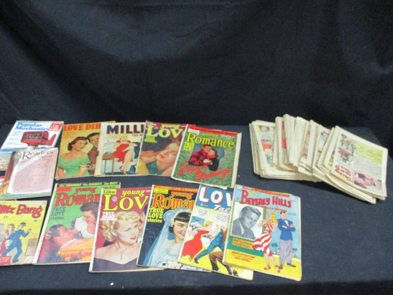 lot 117 image: 1940s and 1950s Old Comic Books