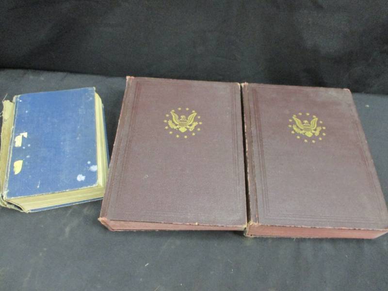 lot 134 image: Old Dictionarys