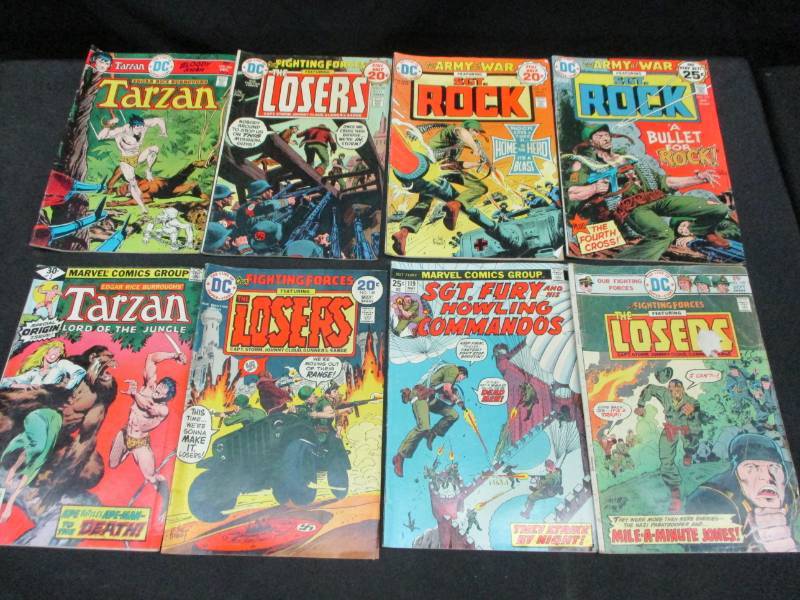 lot 1 image: 8 ct Collectible Comic Books