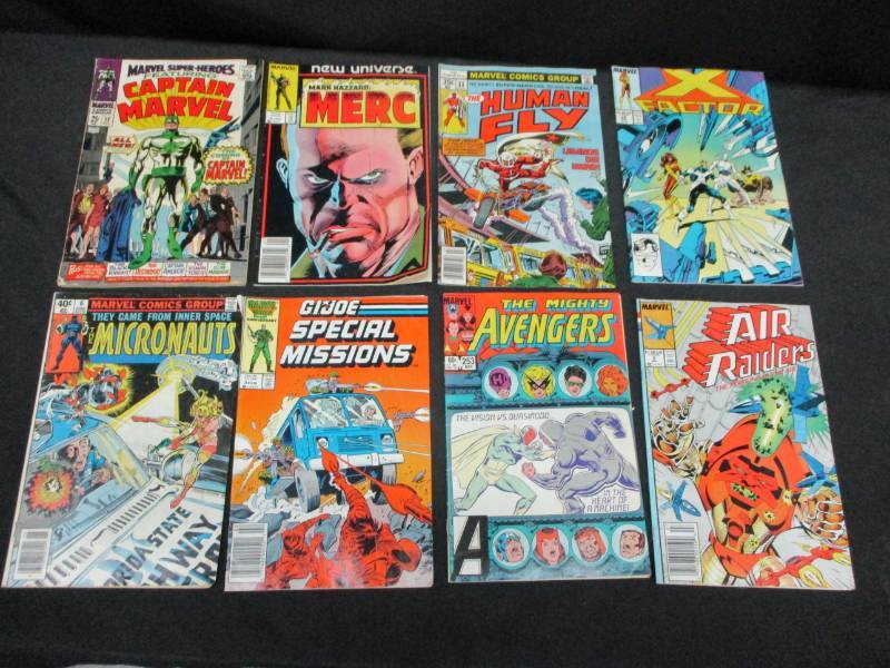 lot 2 image: 8 ct Collectible Comic Books