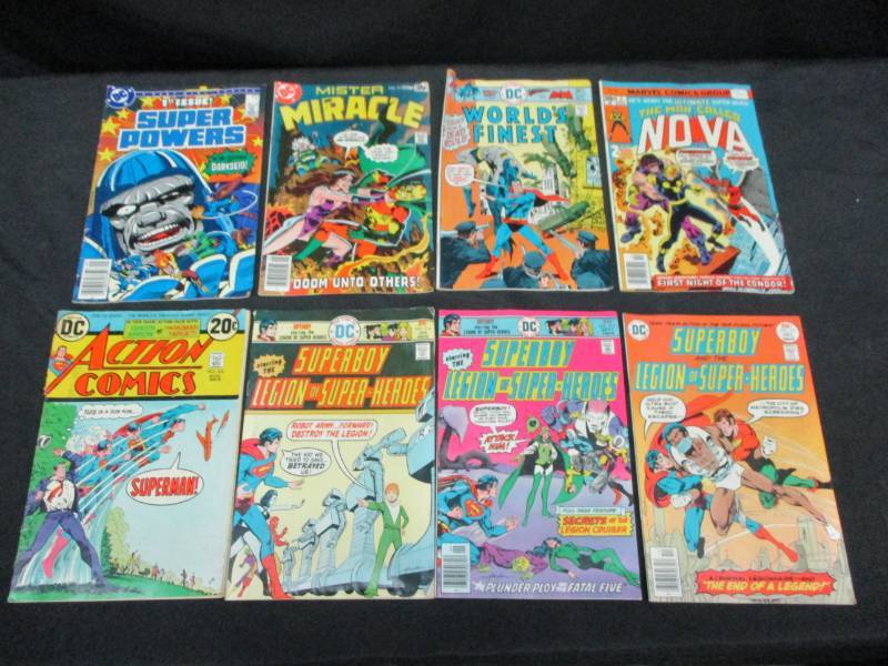 lot 3 image: 8 ct Collectible Comic Books