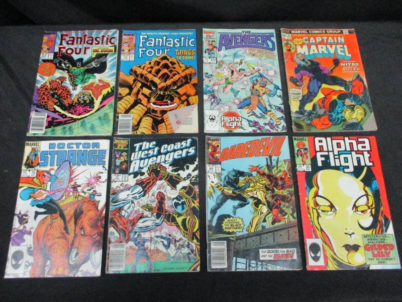 lot 8 image: 8 ct Collectible Comic Books