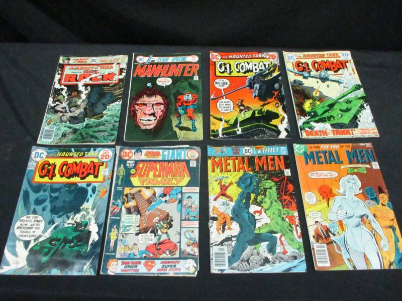lot 9 image: 8 ct Collectible Comic Books