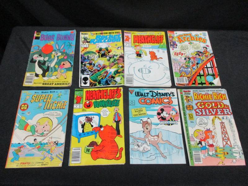 lot 17 image: 8 ct Collectible Comic Books