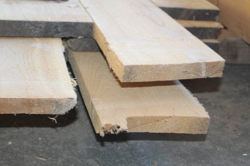 Lot of (11) White Cedar Boards Shorewood Forest Surplus Lumber