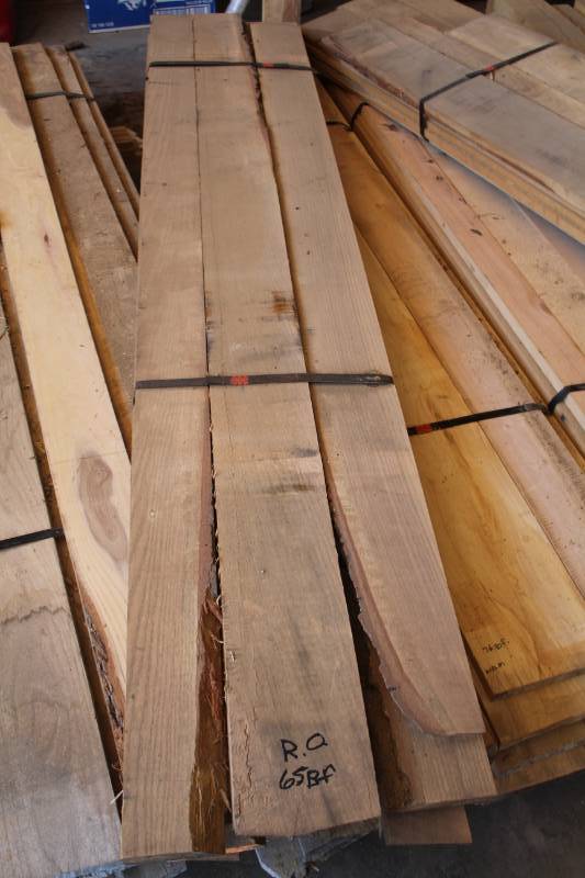 lot 492 image: Lot of (9) Red Oak Boards