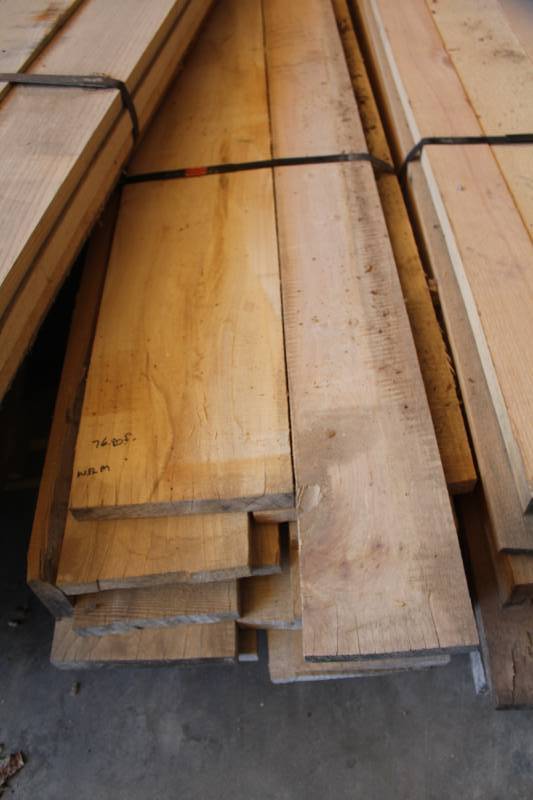 lot 493 image: Lot of (10) White Elm Boards