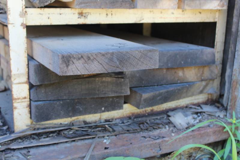 lot 536 image: Lot of (7) Red Oak Boards