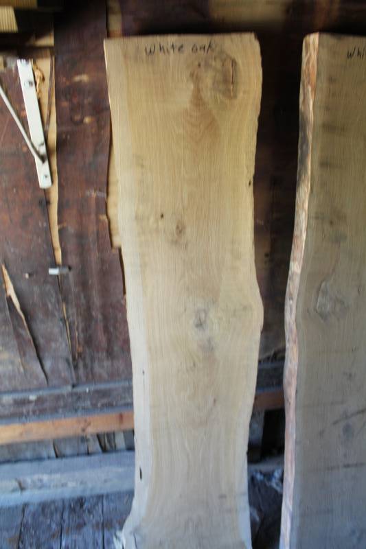 lot 541 image: Lot of (1) White Oak Boards