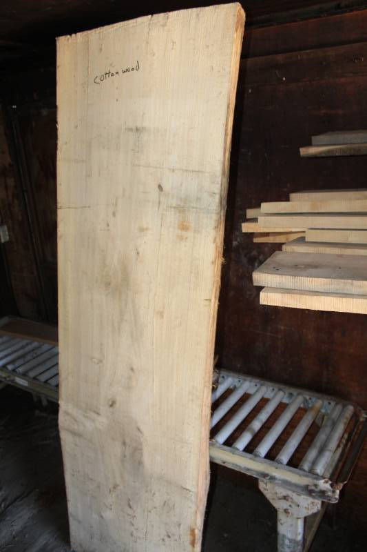 lot 545 image: Lot of (1) Cottonwood Boards