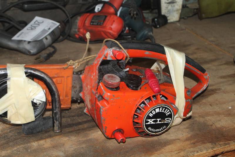 Homelite XL2 Chainsaw Plymouth Machine Shop Liquidation KBID