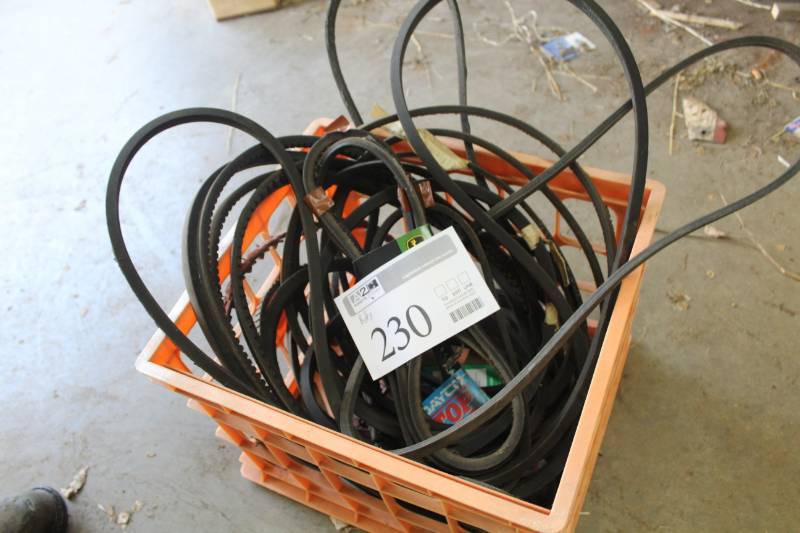 lot 230 image: Rubber Belts