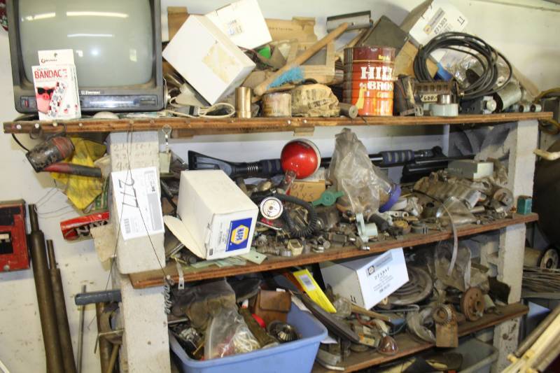 lot 277 image: Gears, Misc. Parts, TV, Fan Clutch, Misc. Hardware