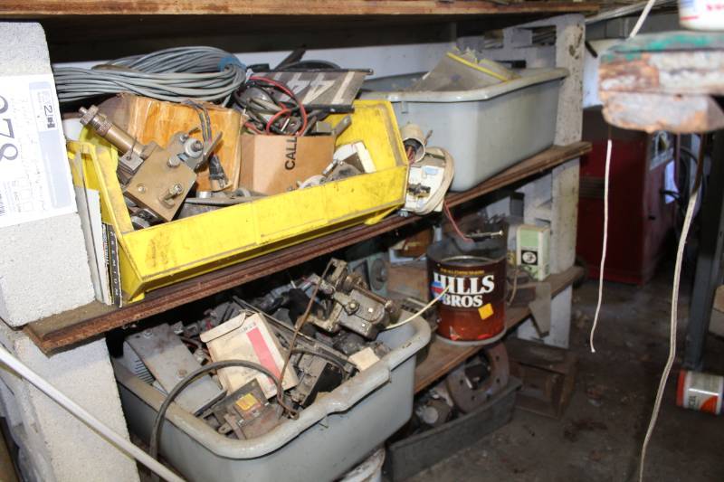 lot 278 image: Gauges, Misc. Parts, Electrical Supplies, Solenoids, Transformers