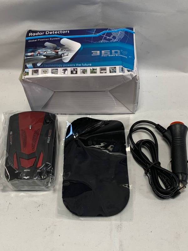 lot 13 image: New Full Band 360 Degree Radar Detector