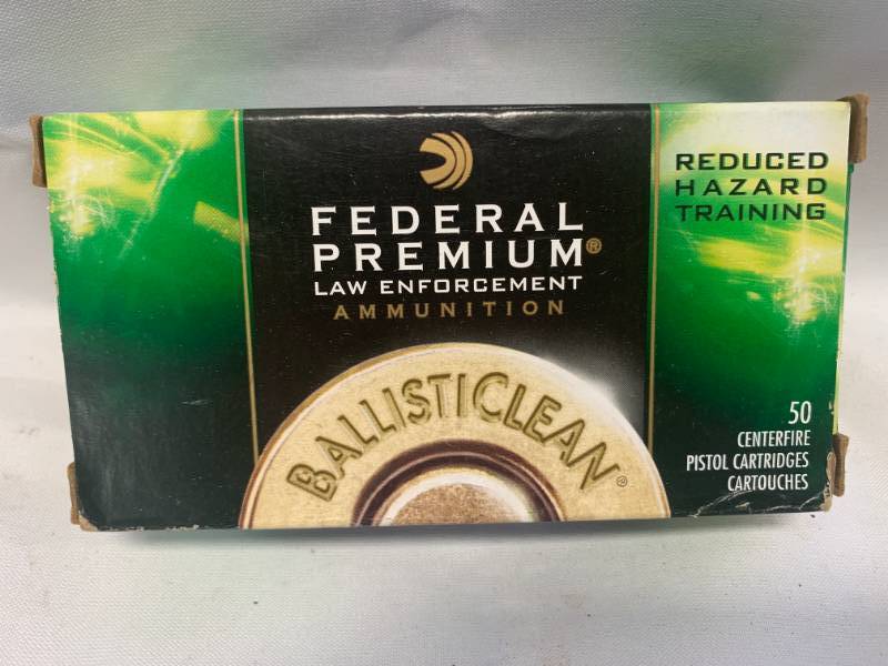 lot 30 image: Federal Premium 9mm Luger 50 Rounds Ammunition