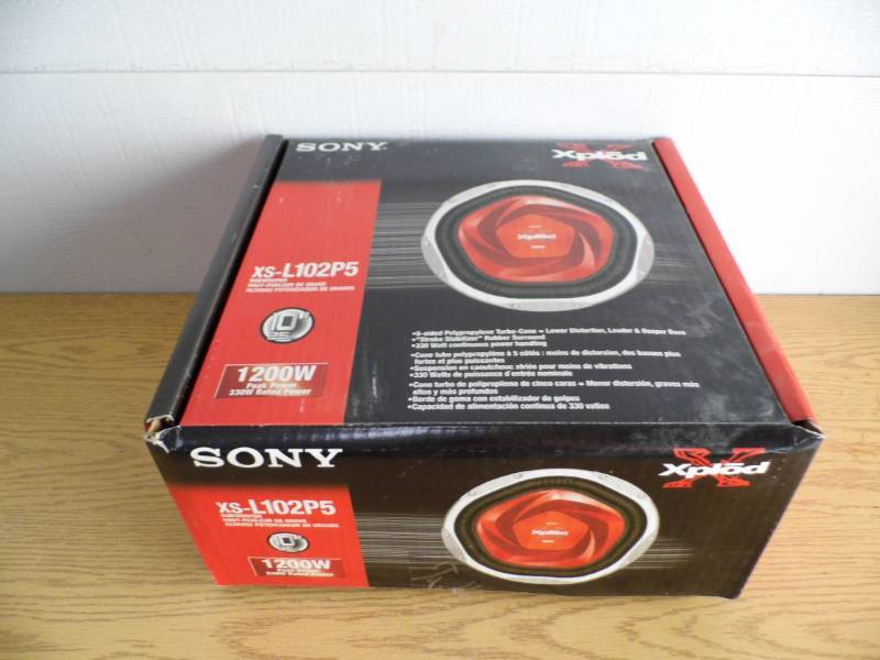 lot 18 image: New Sony Subwoofer