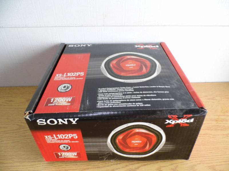 lot 19 image: New Sony Subwoofer