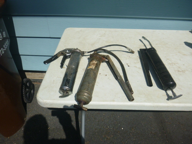 lot 56 image: 3 Grease Guns
