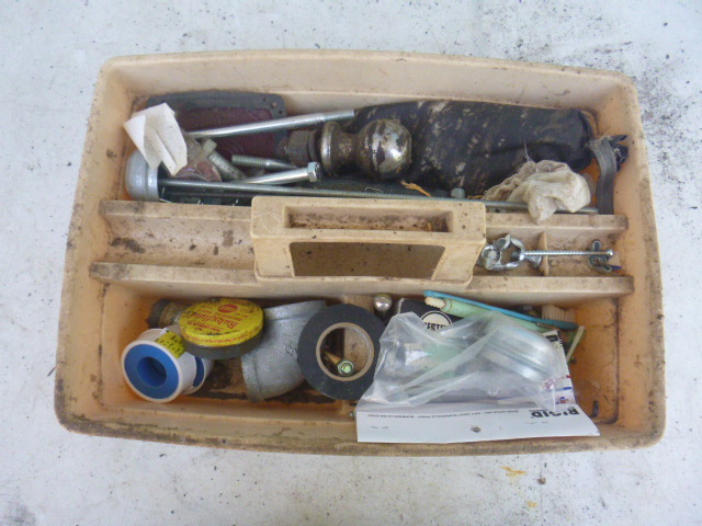 lot 67 image: Tool Tote with Miscellaneous Tools