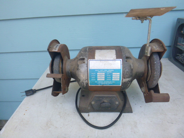 lot 72 image: Fisher Machinery Bench Grinder