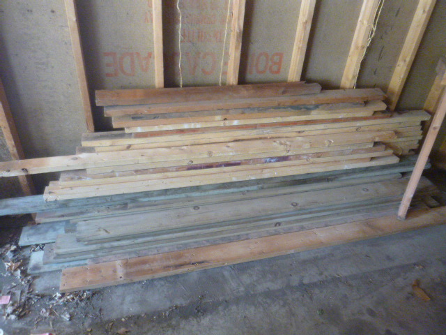 lot 133 image: Stack of Lumber
