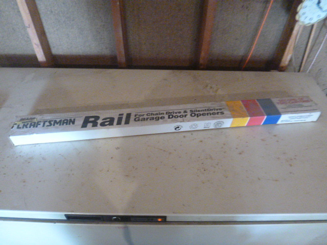 lot 218 image: Craftsman Rail for Chain Drive and Silent Drive Garage Door Openers