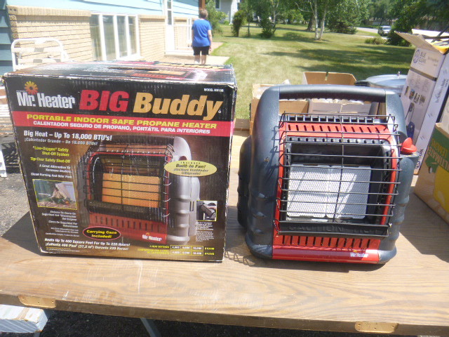 lot 228 image: Mr. Heater Big Buddy Portable Safe Propane Heater