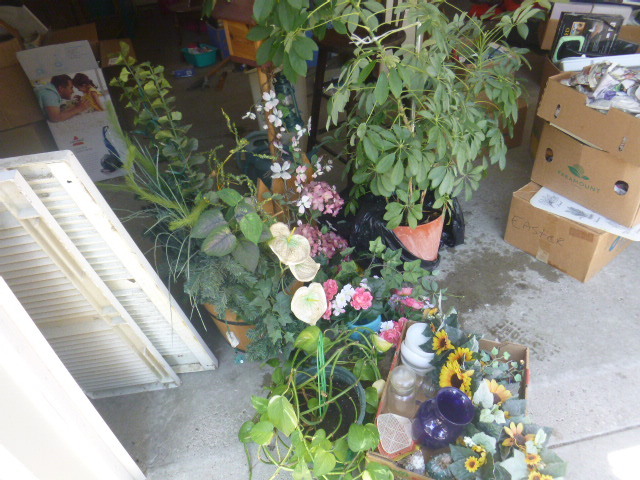 lot 239 image: Lot of Artificial FlowersPlants