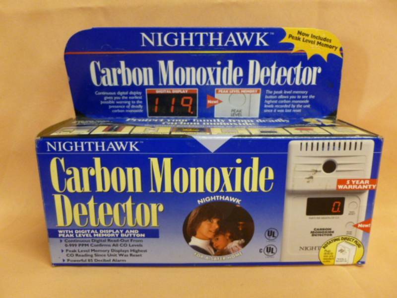 lot 107 image: Carbon Monoxide Detector